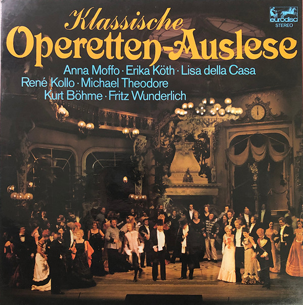 Cover Various - Klassische Operetten-Auslese (3xLP, Comp) Schallplatten Ankauf