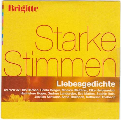 Cover Various - Starke Stimmen (Liebesgedichte) (CD, Comp, Promo) Schallplatten Ankauf