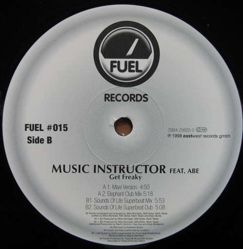 Cover Music Instructor Feat. Abe (2) - Get Freaky (12) Schallplatten Ankauf
