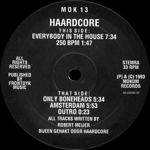 Cover Haardcore - Everybody In The House (12) Schallplatten Ankauf