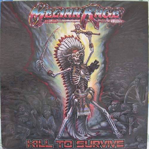 Cover Meliah Rage - Kill To Survive (LP) Schallplatten Ankauf