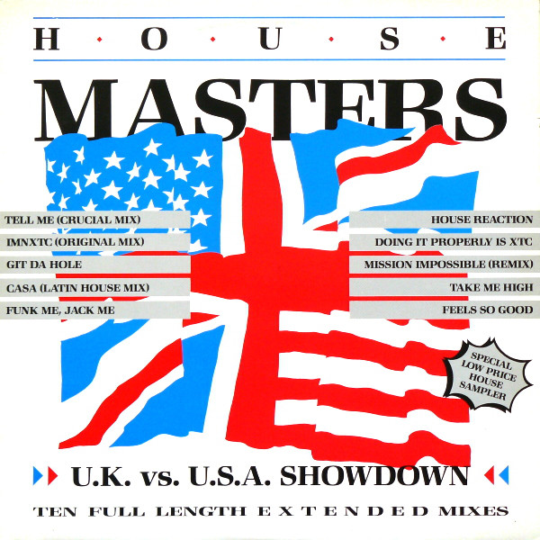 Bild Various - House Masters - UK vs. USA Showdown (LP, Comp) Schallplatten Ankauf