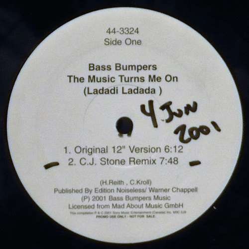 Bild Bass Bumpers / Magic Box - The Music Turns Me On (Ladadi Ladada) / Carillon (12, Promo) Schallplatten Ankauf