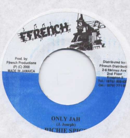 Cover Richie Spice - Only Jah (7) Schallplatten Ankauf