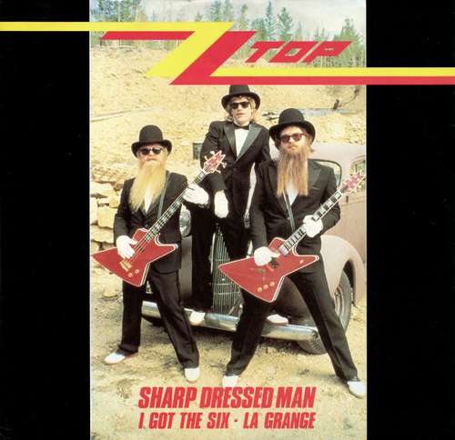 Cover ZZ Top - Sharp Dressed Man / I Got The Six / La Grange (12) Schallplatten Ankauf