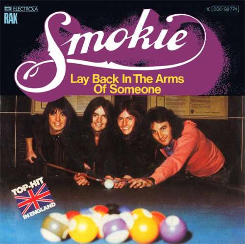 Cover Smokie - Lay Back In The Arms Of Someone (7, Single, Tel) Schallplatten Ankauf