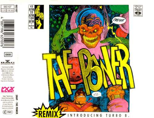 Cover Snap! Introducing Turbo B. - The Power (Remix) (CD, Maxi) Schallplatten Ankauf