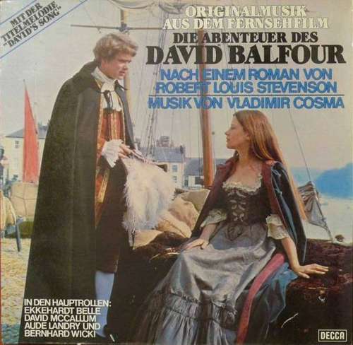 Cover Vladimir Cosma - (Originalmusik Aus Dem Fernsehfilm) Die Abenteuer Des David Balfour (LP) Schallplatten Ankauf