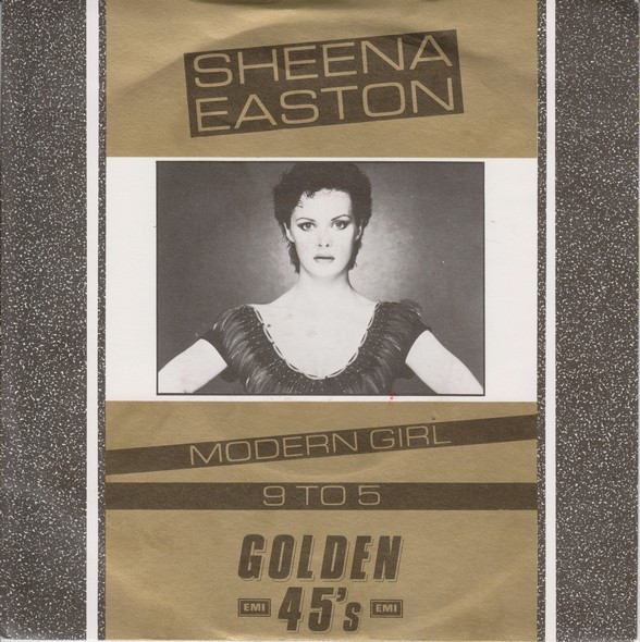Cover Sheena Easton - Modern Girl / 9 To 5 (7, Single, RE) Schallplatten Ankauf