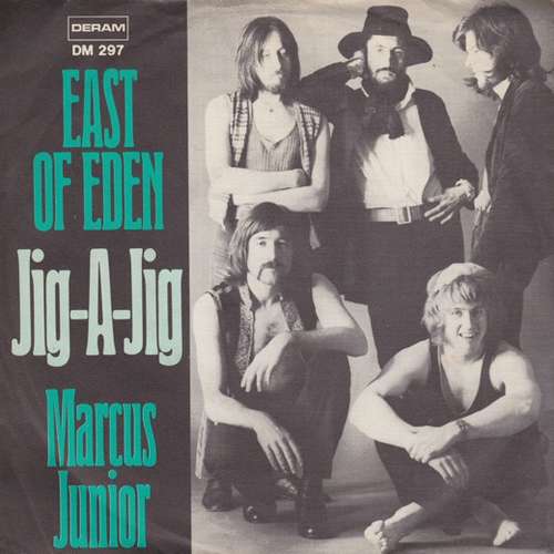 Cover East Of Eden (2) - Jig-A-Jig (7, Single) Schallplatten Ankauf