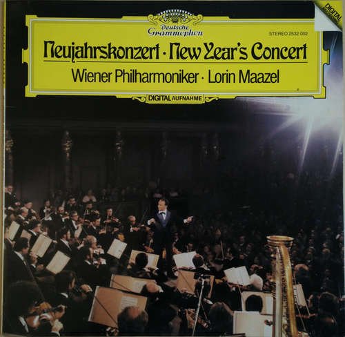 Cover Wiener Philharmoniker · Lorin Maazel - Neujahrskonzert = New Year's Concert (LP) Schallplatten Ankauf