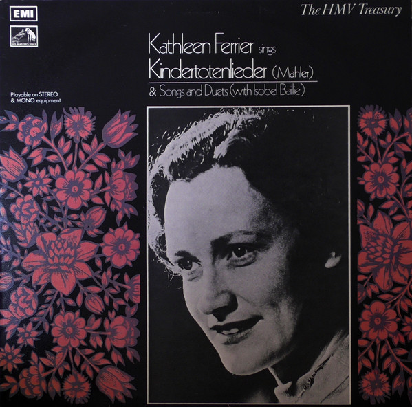 Cover Kathleen Ferrier - Kathleen Ferrier Sings Kindertotenlieder (Mahler) (LP, Comp, Mono) Schallplatten Ankauf