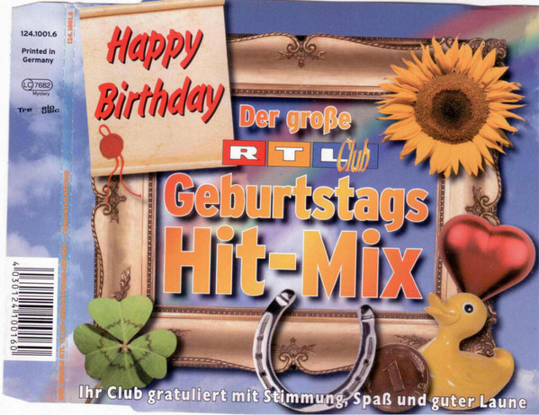 Bild Various - Happy Birthday - Der Große RTL Club Geburtstags Hit-Mix (CD, Single, Mixed) Schallplatten Ankauf