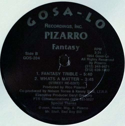 Cover Pizarro - Looking Good / Fantasy (12) Schallplatten Ankauf