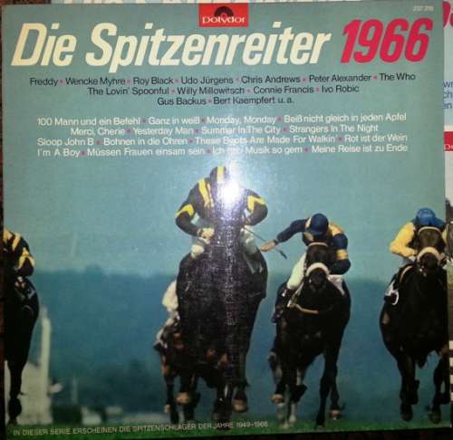 Cover Die Spitzenreiter 1966 Schallplatten Ankauf