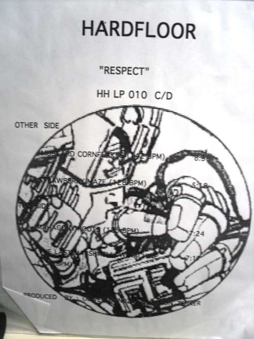 Cover Hardfloor - Respect (2xLP, Album, Promo) Schallplatten Ankauf