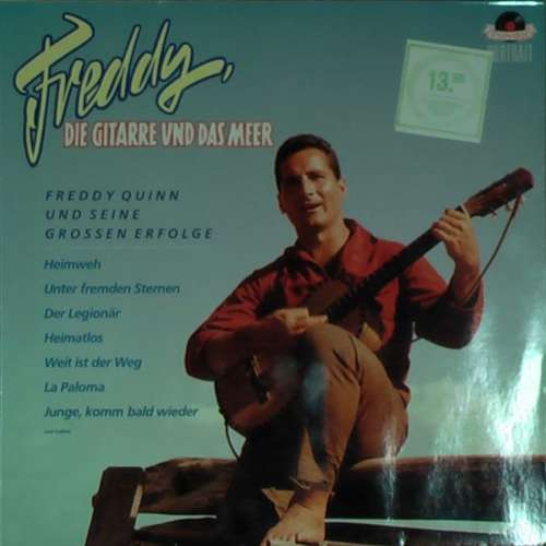 Cover Freddy Quinn - Freddy, Die Gitarre Und Das Meer (LP, Comp) Schallplatten Ankauf