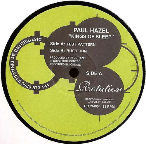 Cover Paul Hazel - Kings Of Sleep (12) Schallplatten Ankauf