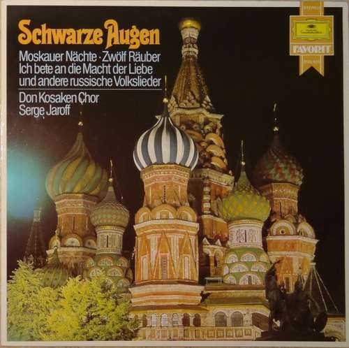Bild Don Kosaken Chor Serge Jaroff - Schwarze Augen (LP) Schallplatten Ankauf