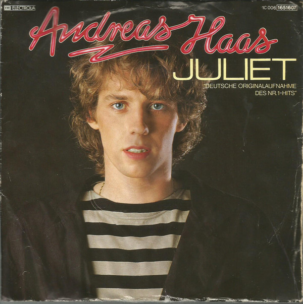 Cover Andreas Haas (3) - Juliet (7, Single) Schallplatten Ankauf