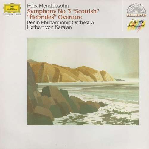 Cover Ouvertüre Die Hebriden Op. 26 / Symphonie Nr. 3 A-Moll Op. 56 Schottische Schallplatten Ankauf
