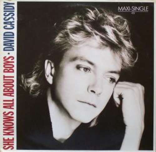 Cover David Cassidy - She Knows All About Boys (12, Maxi) Schallplatten Ankauf