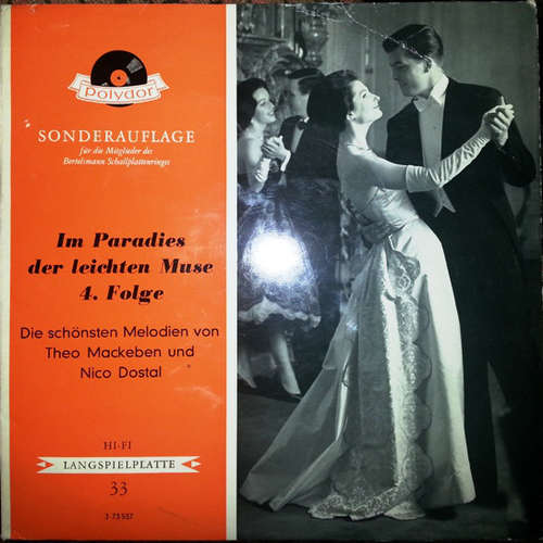 Bild Various - Im Paradies Der Leichten Muse - 4. Folge (10, Club) Schallplatten Ankauf