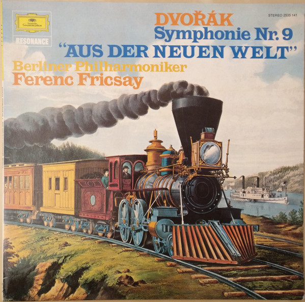 Cover Dvořák*, Berliner Philharmoniker, Ferenc Fricsay - Symphonie Nr. 9 Aus Der Neuen Welt (LP, RE) Schallplatten Ankauf