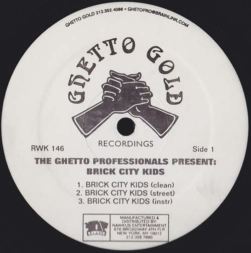 Cover The Ghetto Professionals* Present: Brick City Kids - Brick City Kids (12) Schallplatten Ankauf