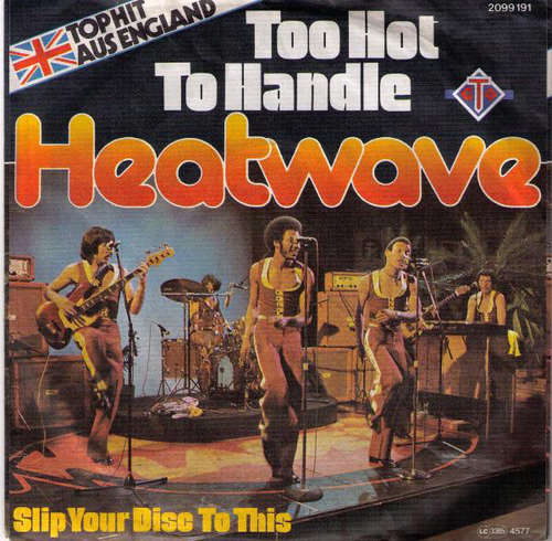 Cover Heatwave - Too Hot To Handle  (7, Single) Schallplatten Ankauf