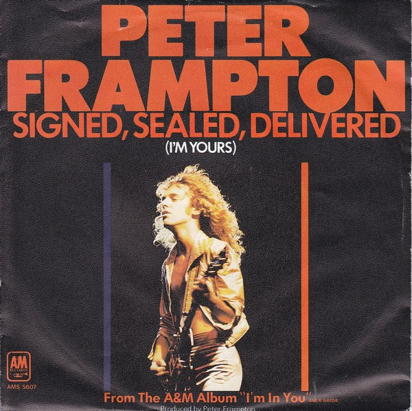 Cover Peter Frampton - Signed, Sealed, Delivered (I'm Yours) (7, Single) Schallplatten Ankauf