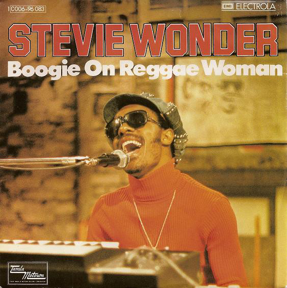 Cover Stevie Wonder - Boogie On Reggae Woman (7, Single) Schallplatten Ankauf
