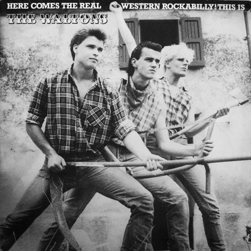Cover The Waltons - Here Comes The Real Western Rockabilly! This Is The Waltons (12, EP) Schallplatten Ankauf