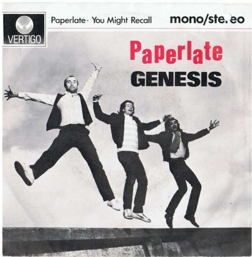 Cover Genesis - Paperlate (7) Schallplatten Ankauf