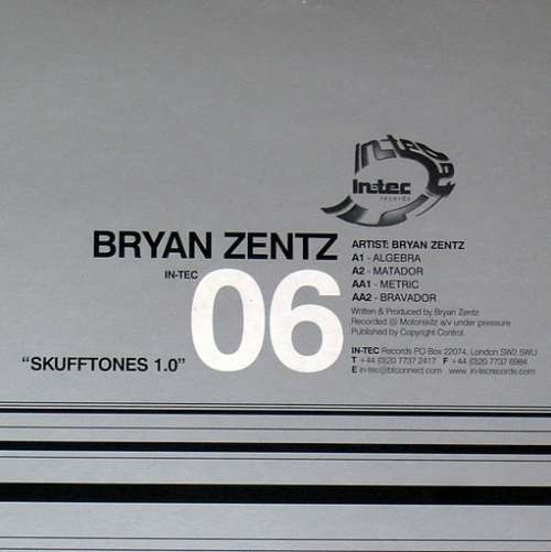 Cover Bryan Zentz - Skufftones 1.0 (12, W/Lbl) Schallplatten Ankauf