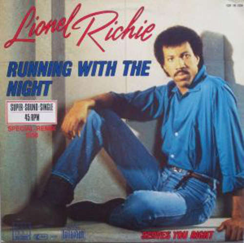Cover Lionel Richie - Running With The Night (12, Maxi) Schallplatten Ankauf