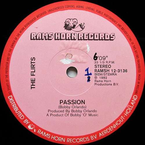 Cover Passion (Special R.E.M.I.X.E.D. Disco Version) Schallplatten Ankauf