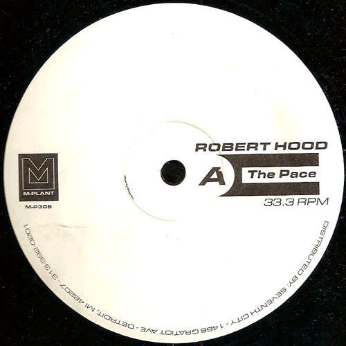 Cover Robert Hood - The Pace / Wandering Endlessly (12) Schallplatten Ankauf
