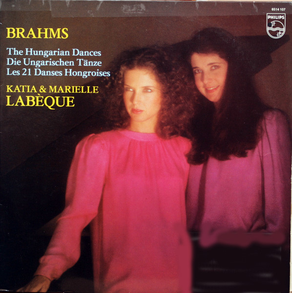 Cover Brahms* - Katia & Marielle Labèque* - The Hungarian Dances (LP) Schallplatten Ankauf