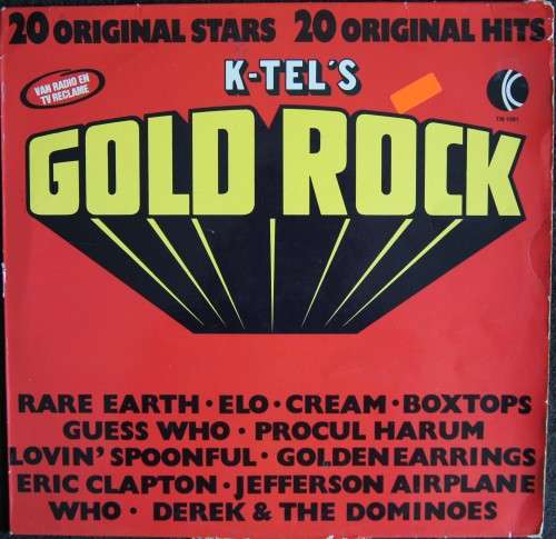 Cover Various - K-tel’s Gold Rock (LP, Comp) Schallplatten Ankauf