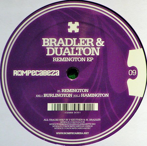 Bild Bradler* & Dualton - Remington EP (12, EP) Schallplatten Ankauf