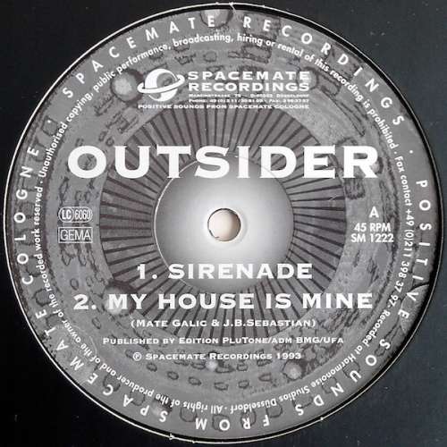 Cover Outsider (2) - Sirenade (12) Schallplatten Ankauf