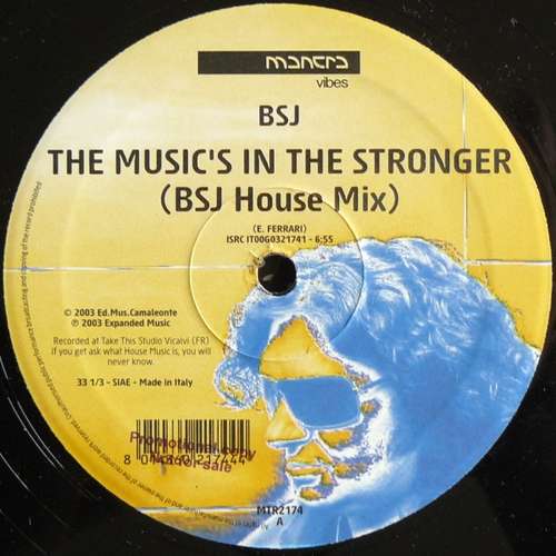 Cover BSJ - The Music's In The Stronger (12) Schallplatten Ankauf
