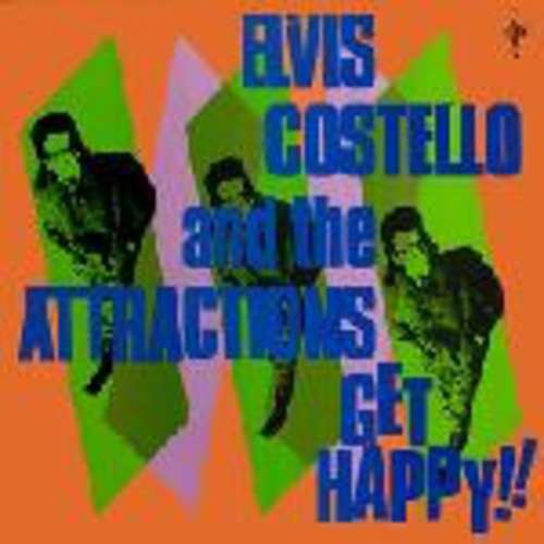 Cover Elvis Costello & The Attractions - Get Happy! (LP, Album) Schallplatten Ankauf