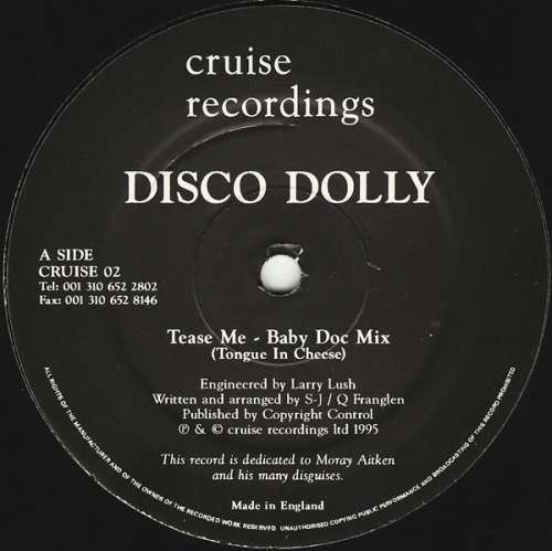 Cover Disco Dolly - Tease Me (12) Schallplatten Ankauf
