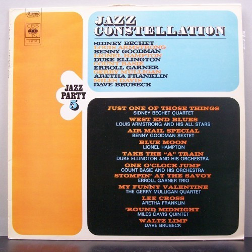 Cover Various - Jazz Party 5 Jazz Constellation (LP, Comp, Mono, Ele) Schallplatten Ankauf