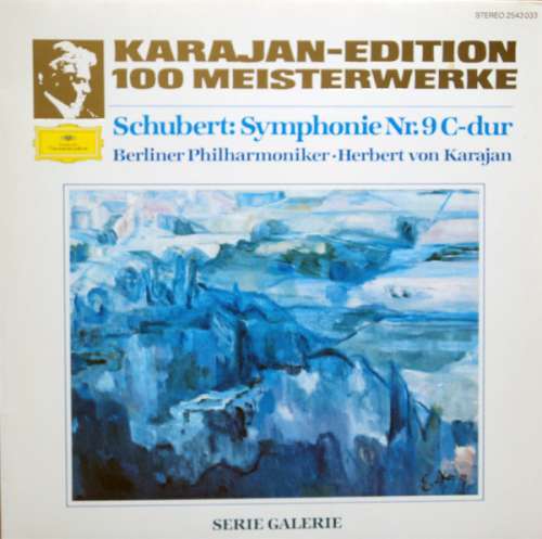 Cover Schubert* - Berliner Philharmoniker - Herbert von Karajan - Symphonie Nr. 9 C-dur (LP) Schallplatten Ankauf
