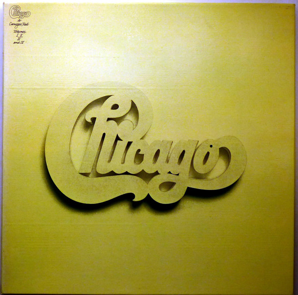 Cover Chicago (2) - At Carnegie Hall (4xLP, Album, RP + Box) Schallplatten Ankauf