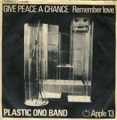 Cover Plastic Ono Band* - Give Peace A Chance (7, Single) Schallplatten Ankauf