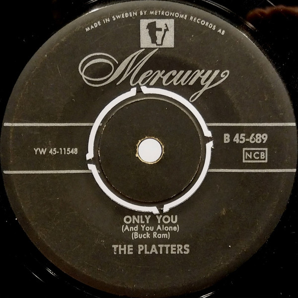 Cover The Platters - Only You (And You Alone) (7, Single) Schallplatten Ankauf